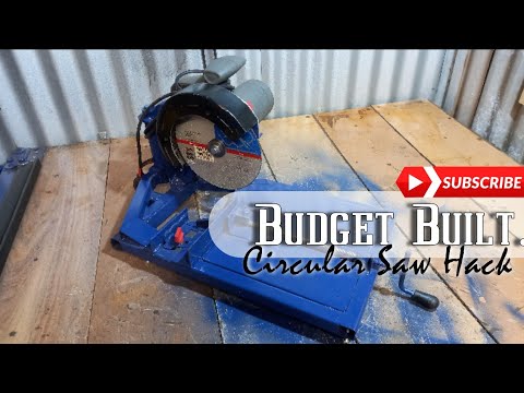 Circular saw Hack-Make A Mini Chop saw Machine
