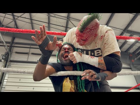 Horrorslam Deathmatch Championship: Chuck Stein(c) vs TJK