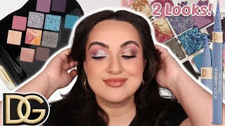 DOLCE & GABBANA Eye Dare You Eyeshadow Palette! | BOLD LOOK COLLECTION REVIEW! | 2 Looks!