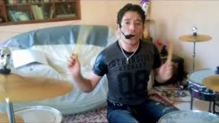 COMO UN PERRO ENLOQUECIDO BY ERICK ARIAS RUIZ "drum cover"