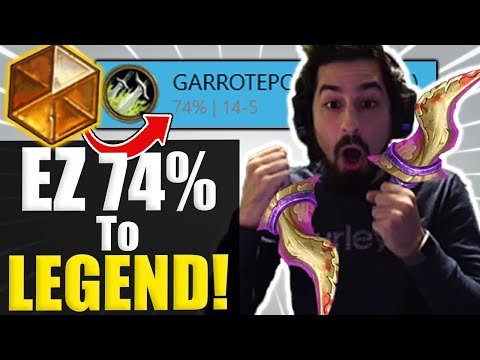 EASY 74% Winrate To Legend! | FARM All Mages & Warlocks | Garrote Poison Rogue | Hearthstone
