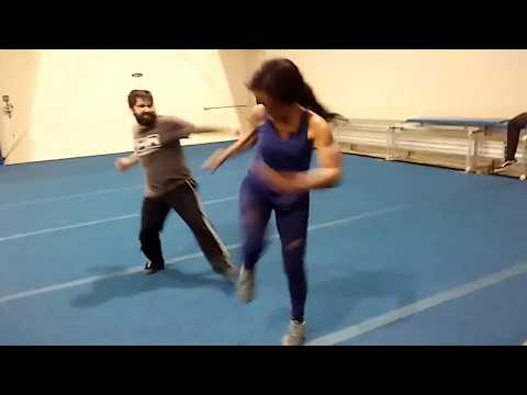 Fight Choreography Training at 50% Speed Learning the Basics