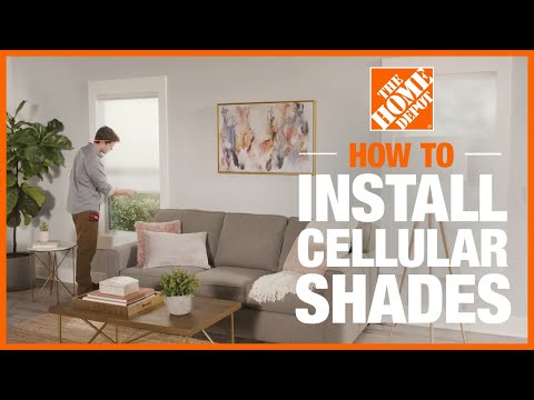 How to Install Cordless Cellular Shades