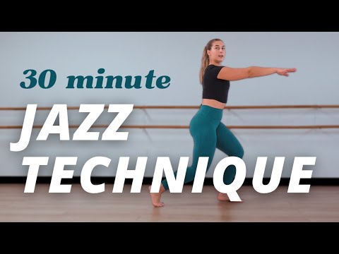 Jazz Technique Class | Improve Turns, Kicks, and Leaps from Home
