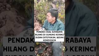 Download lagu MOMEN TIMSAR MENEMUKAN PENDAKI TERSESAT DI GUNUNG KERINCI 24 MEI 2024 #kerinci #pendakitersesat mp3