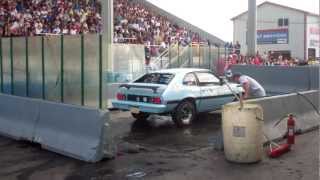 preview picture of video 'Boss Pinto Burnout 2012 Carlisle Ford Nationals, Wounded Warrior Project.MP4'