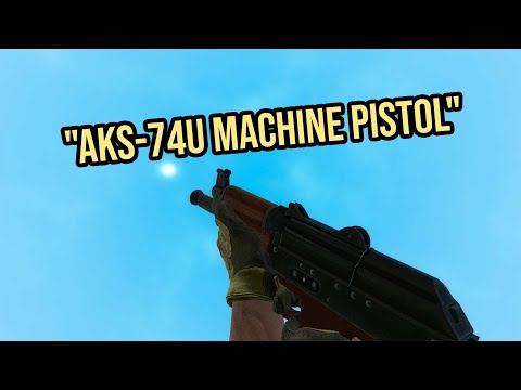 The AKS-74U Machine Pistol