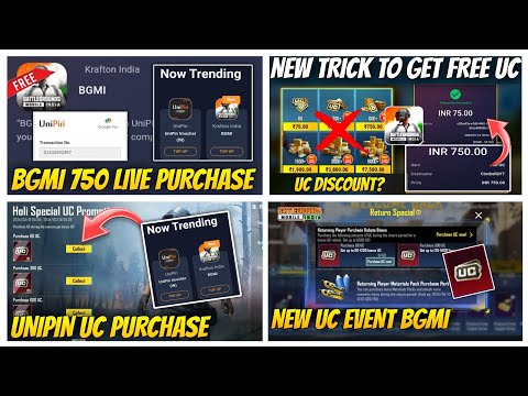 🔴5X UC Trick In UniPin?// How To Purchase Uc IN Unipin //unipin se uc kaise purchase kare 2024 BGMI
