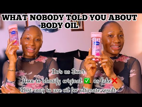MY HONEST REVIEW ON VASELINE VITAMIN B3 BODY OIL #evenskintone #beauty #skincare #2025 #beauty