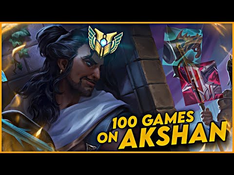 This is what 100 Games on Akshan Looks Like! | Akshan Gameplay - WildRift