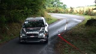 preview picture of video 'Rallye des 100 vallées 2013'