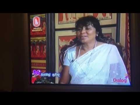 Dr Jeevani Hasantha Budhist Tv interview- Sith mal Suwanda