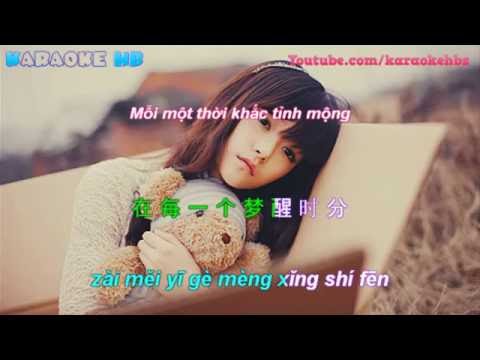 Meng Xing Shi Fen - Ảo Mộng Tình Yêu Nhạc Hoa | 梦醒时分 ( Pinyin kara + Vietsub )