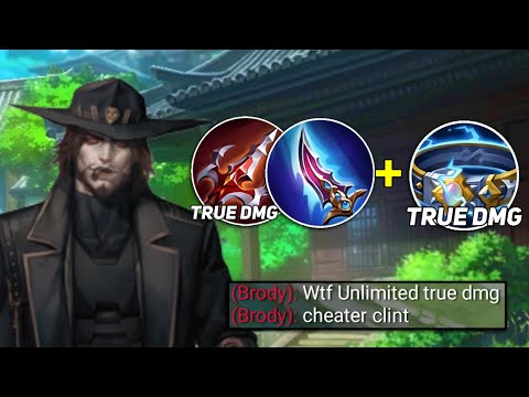 WHEN GLOBAL CLINT ABUSE TOO MUCH MULTIPLE TRUE DAMAGE BUILD!! (MUST TRY THIS!)