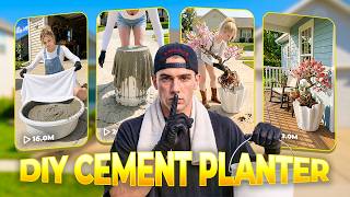 How To Make Viral DIY Cement Planter Videos Using AI