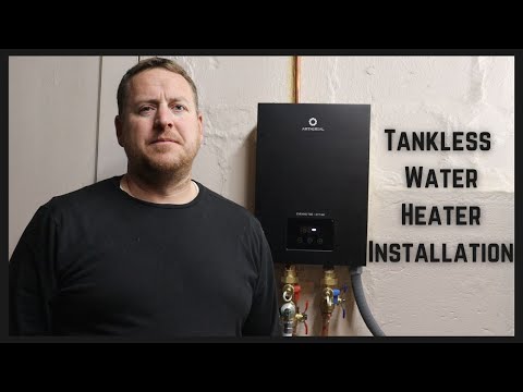 Airthereal Electric Tankless Water Heater Installation | Endless Hot Water