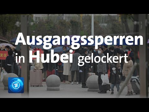 Corona-Pandemie: China lockert Ausgangssperren in Provinz Hubei