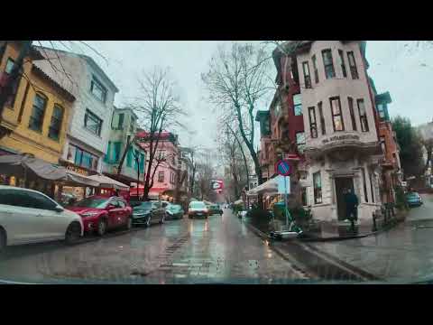 Car Tour in Üsküdar on a Rainy Day | The Historical and Modern Face of İstanbul 🌧️🚗