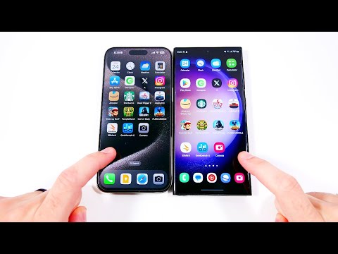 iPhone 15 Pro Max vs Galaxy S23 Ultra Speed Test