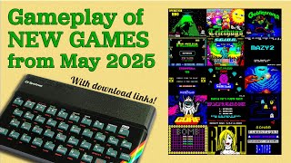 New ZX Spectrum games from May 2025