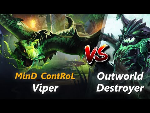 How to Viper mid vs Outworld Destroyer (feat. MinD_ContRoL) | First 10 minutes