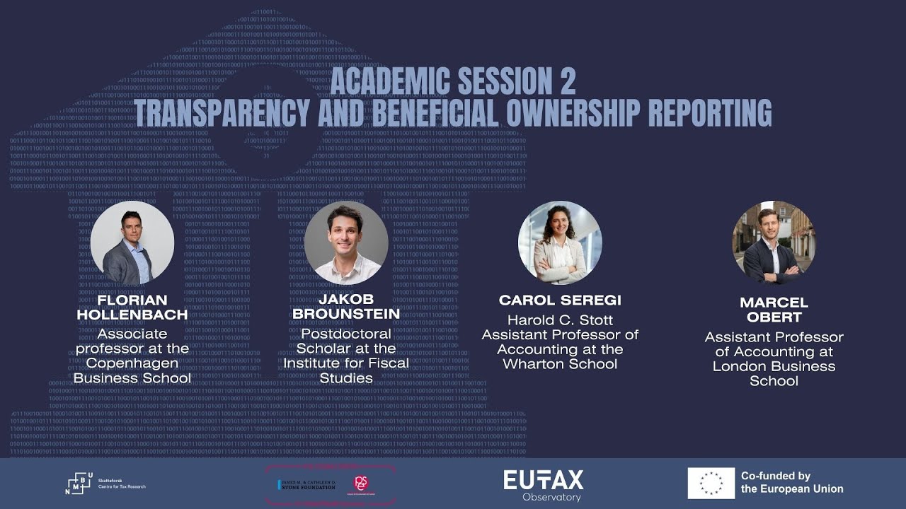 Academic Session 2: Transparency and beneficial ownership reporting