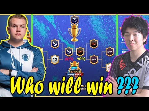 🔥Who will Win 👈2019 Clash Royale League World Finals