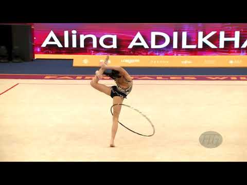 ADILKHANOVA Alina (KAZ) - 2019 Rhythmic Worlds, Baku (AZE) - Qualifications Hoop