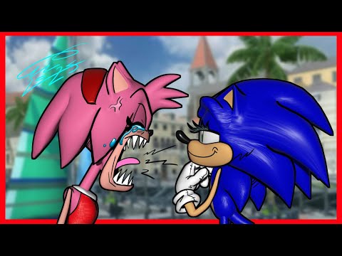 Amy has something to tell Sonic (reanimated DX director's cut battle edition episode 3 ultimate 2.0)