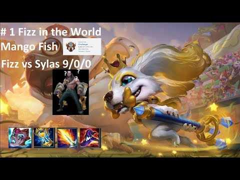 Fizz vs Sylas 9/0/0 Mango Fish Challenger Play [English Subtitles]