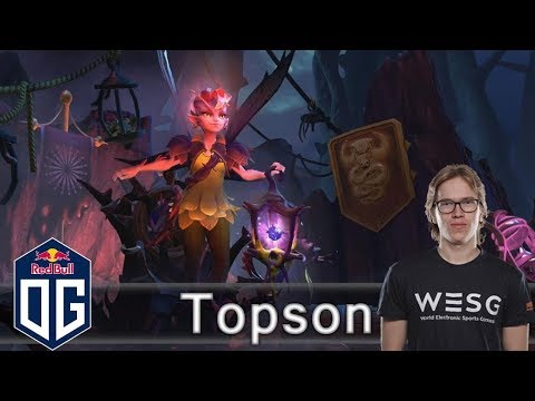 OG.Topson Dark Willow Gameplay - Ranked Match - OG Dota 2.
