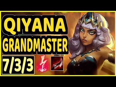REDMERCY (QIYANA) vs LEBLANC  - 7/3/3 KDA MID GAMEPLAY - NA Ranked GRANDMASTER