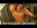 PHYSIQUE UPDATE | Upper Body Workout | Cutting | VLOG #2