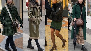 MILAN WINTER OUTFITS 2025 🇮🇹 ELEGANT ITALIAN STREET STYLE & LUXURY SHOPPING