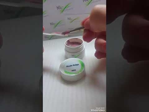 Video UV, LED barevný gel NUDE BEIGE 5ml