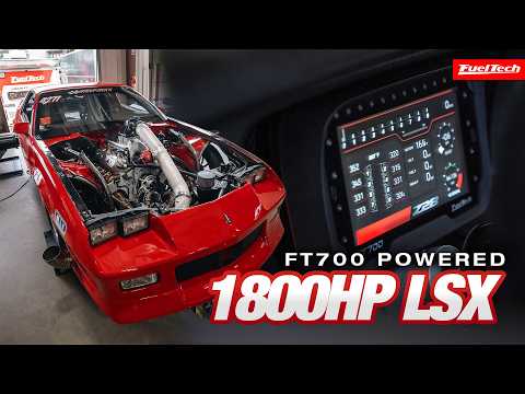 1,800HP 388 LSX Camaro Gets FT700 Dialed In | FuelTech Hub Dyno Session