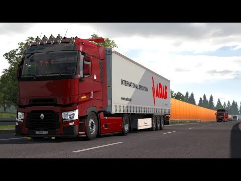 ETS 2 1.35 - ProMods 2.41 - Renault Range T 480 Comfort - Trip: Klagenfurt - Győr