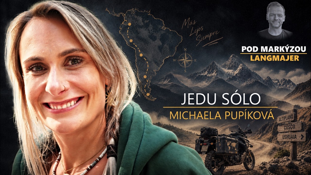 Skoro neuměla na motorce. Přesto sama projela Jižní Ameriku | Michaela Pupíková – Jedu sólo