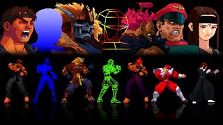 The 7 Secret Characters of Street Fighter EX plus A