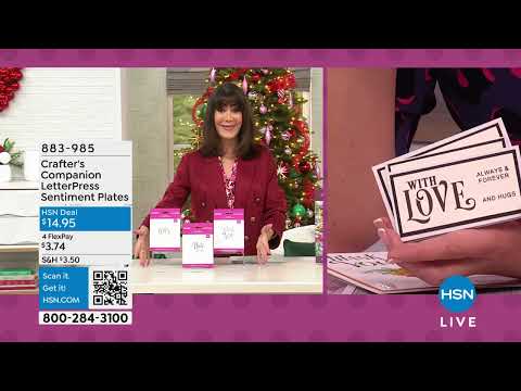 HSN | Craftober Event - Crafter's Companion 10.29.2024 - 03 PM