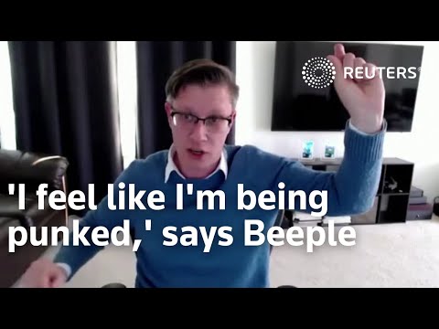 怒られているような気がする」とBeeple氏 ('I feel like I'm being punked,' says Beeple)