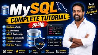 MySQL Tutorial in Tamil | Complete MySQL Course for Beginners to Advanced | SQL Database