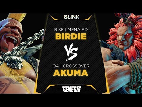 Rise Mena RD (Birdie) vs OA Crossover (Akuma) - Blink Genesis - Winners Semifinal