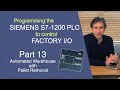 Factory I O Automated Warehouse Using Siemens S7 1200