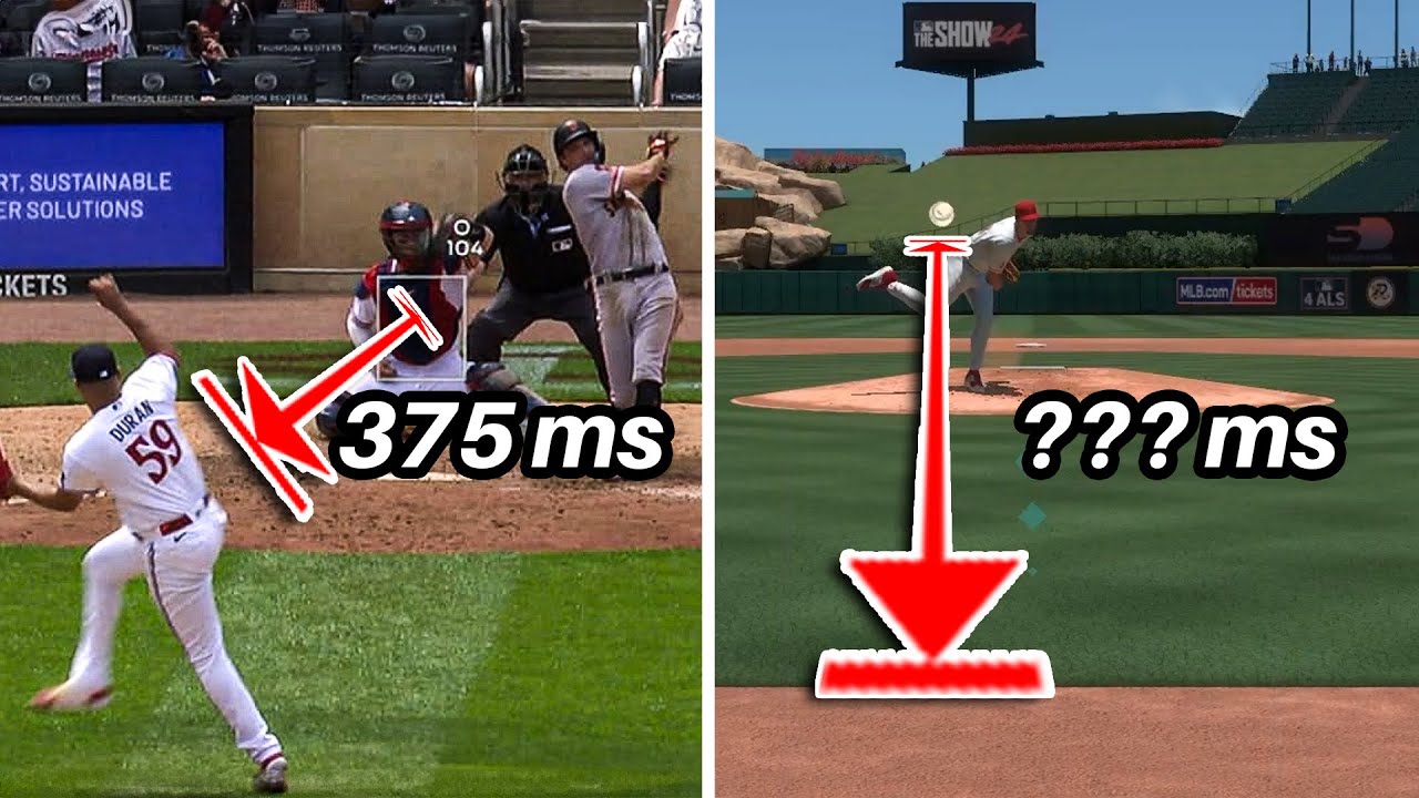 MLB The Show LIES About Pitch Speeds - How Fast They ACTUALLY Are