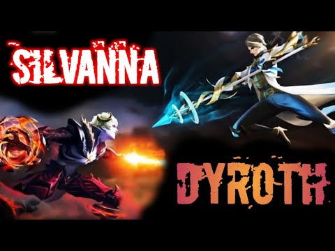 Silvanna vs Dyroth yang kalah di kasih cokelat | build tersakit silvanna 2022 | mobile legend