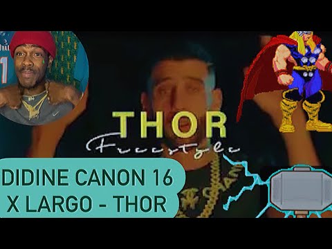 AMERICAN REACTS TO (NEW) DIDINE CANON 16X LARGO - THOR ❤️❤️🇩🇿🇩🇿🔋🔋🔥🔥🔥
