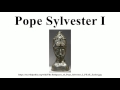 Pope Sylvester I
