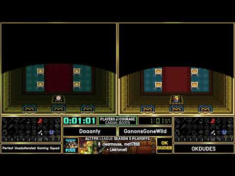 ALTTPR League - FINALS - Daaanty vs GanonsGoneWild - Casual Boots