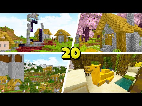akirby80 - 20 NEW Village Seeds For Minecraft 1.20! (Top Minecraft Seeds)